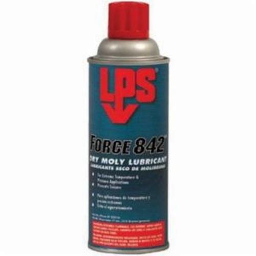 LPS® 02616 Dry Film PTFE Lubricant, 16 oz Aerosol Can, White, Liquid, -40 to 500 deg F